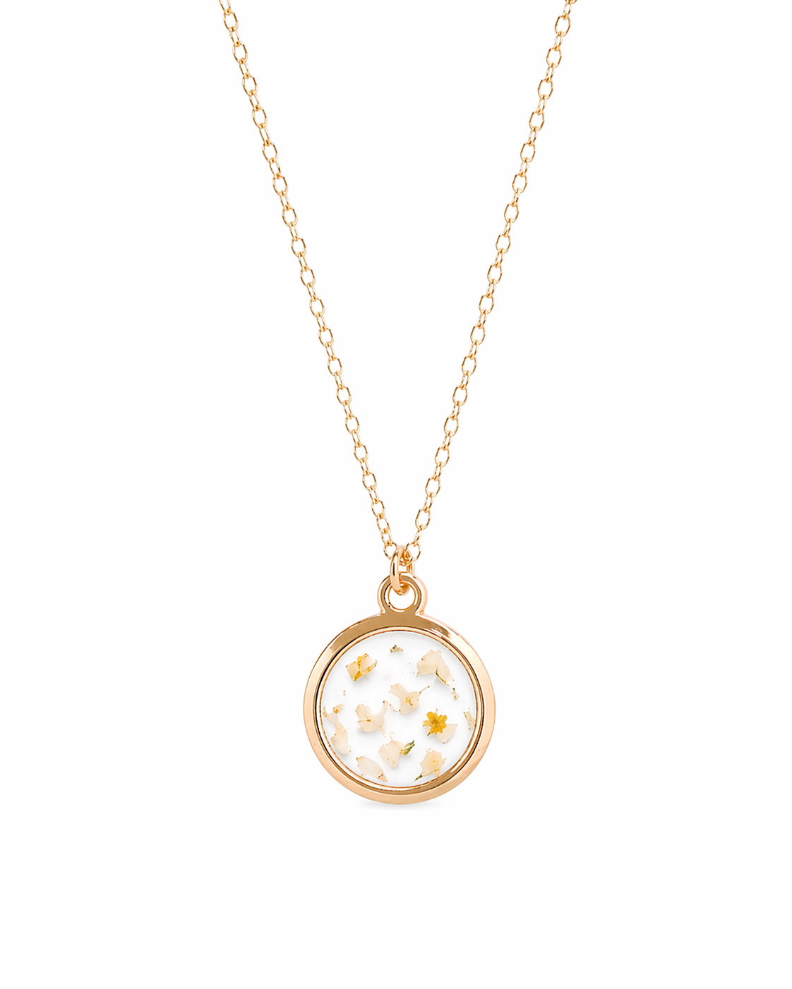 Pressed Floral Necklace