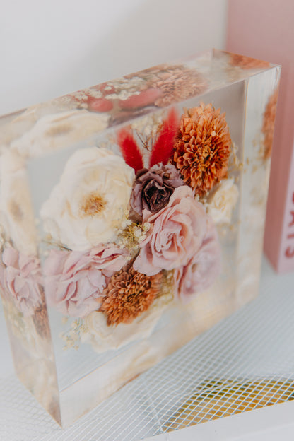 8 x 8 Floral Block