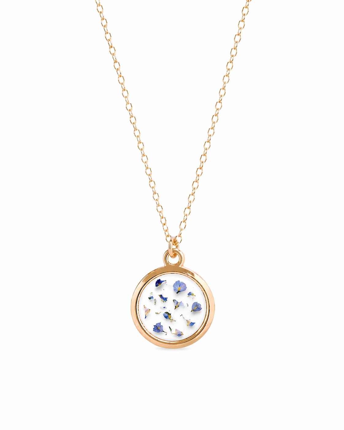 Pressed Floral Necklace