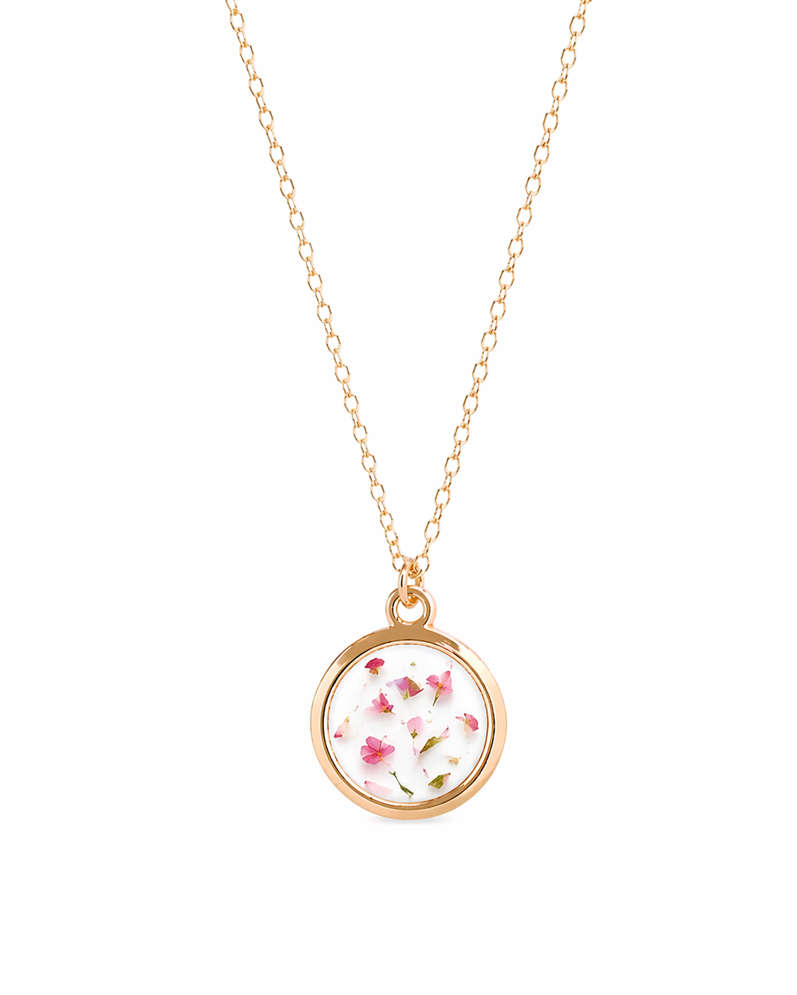 Pressed Floral Necklace